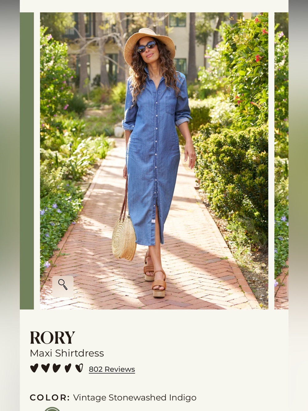 Frank & Eileen Rory Maxi Shirtdress XS - Picture 5 of 8